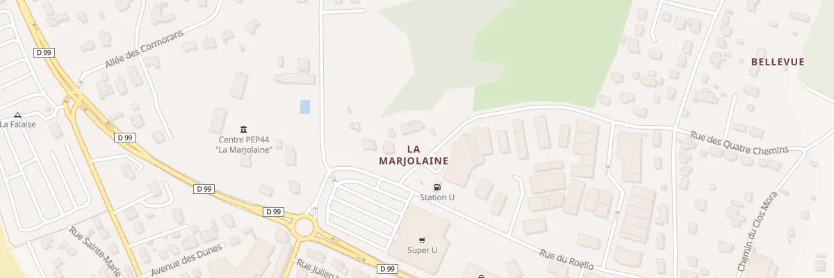 Plan du 7 Rue du Docteur Gouret à La Turballe