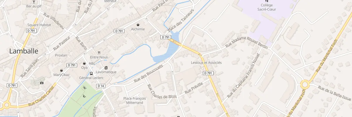 Plan du 7 Rue Yves Charpentier à Lamballe-Armor