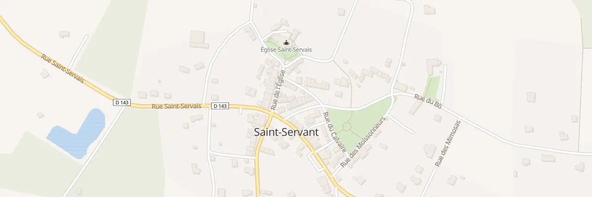 Plan du 5 Rue du Souvenir à Saint-Servant