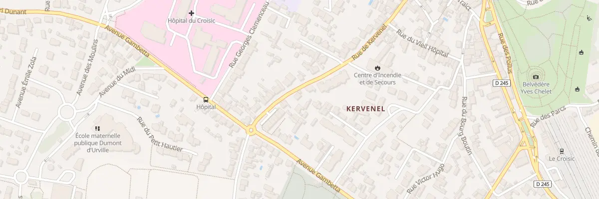Plan du 35 Rue de Kervenel (Vc3) au Croisic