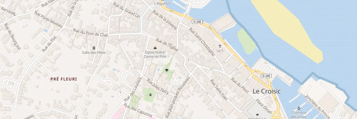 Plan du 18 Rue de l’Eglise (Vc5) au Croisic