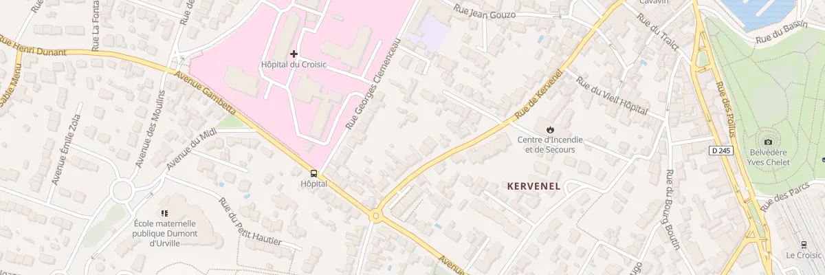Plan du 42 Rue de Kervenel (Vc3) au Croisic