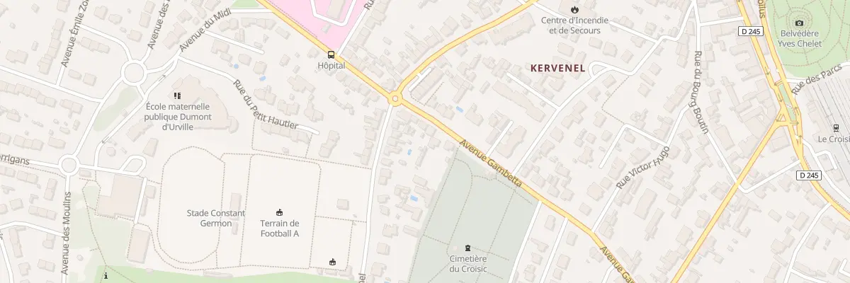 Plan du 42 Av Gambetta (Vc2) au Croisic