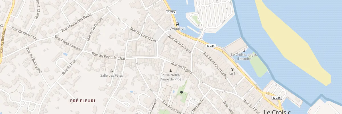 Plan du 7 Rue de l’Eglise (Vc5) au Croisic