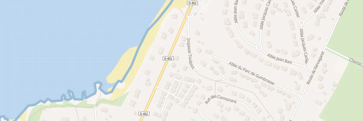 Plan du 2812 Av du Gen de Gaulle à Piriac-sur-Mer