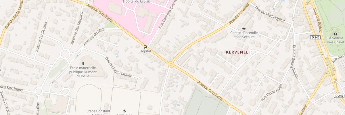 Plan du 56 Rue de Kervenel (Vc3) au Croisic