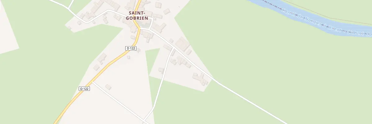 Plan du 5032 Saint Gobrien à Saint-Servant
