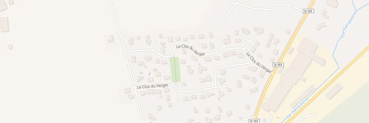 Plan du 15 Le Clos du Verger à Sérent