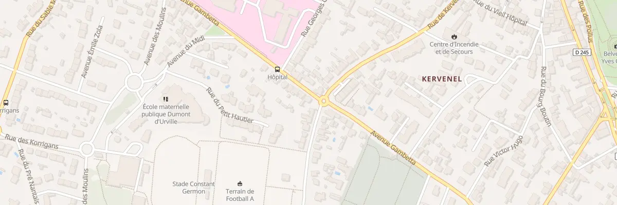 Plan du 34 Av Gambetta (Vc2) au Croisic