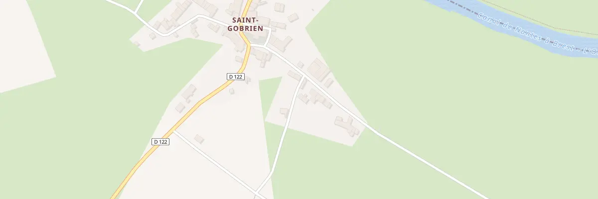 Plan du 5520 Saint Gobrien à Saint-Servant