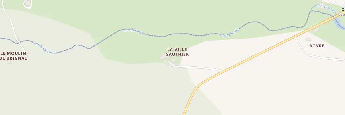 Plan du 1 La Ville Gautier à Saint-Guyomard