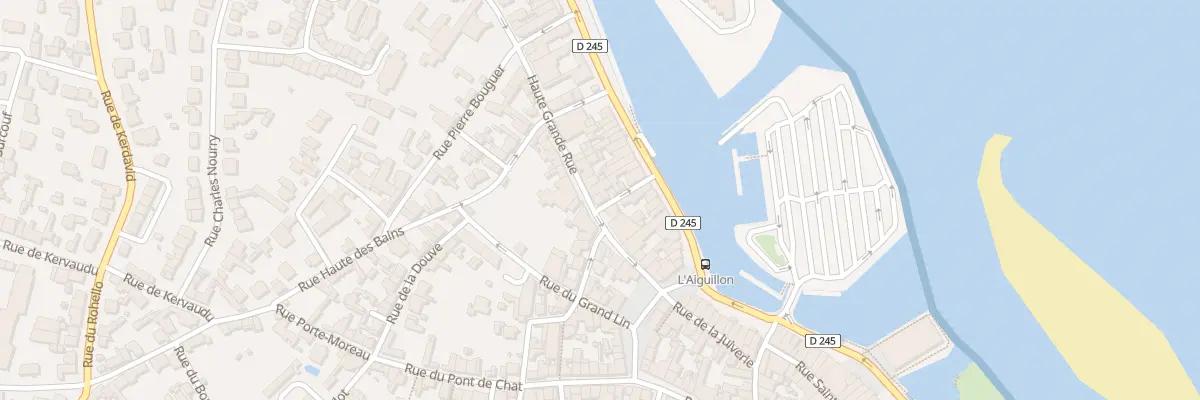 Plan du 14 Grande Rue (Vc1) au Croisic