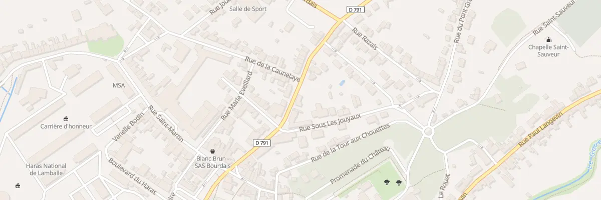 Plan du 14 Rue Général de Gaulle à Lamballe-Armor