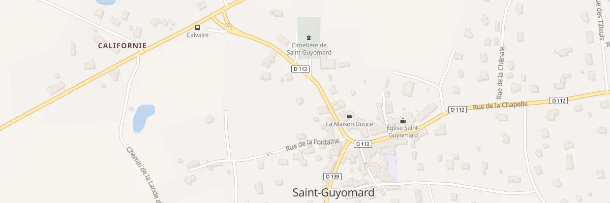 Plan du 15 Rue du Calvaire à Saint-Guyomard