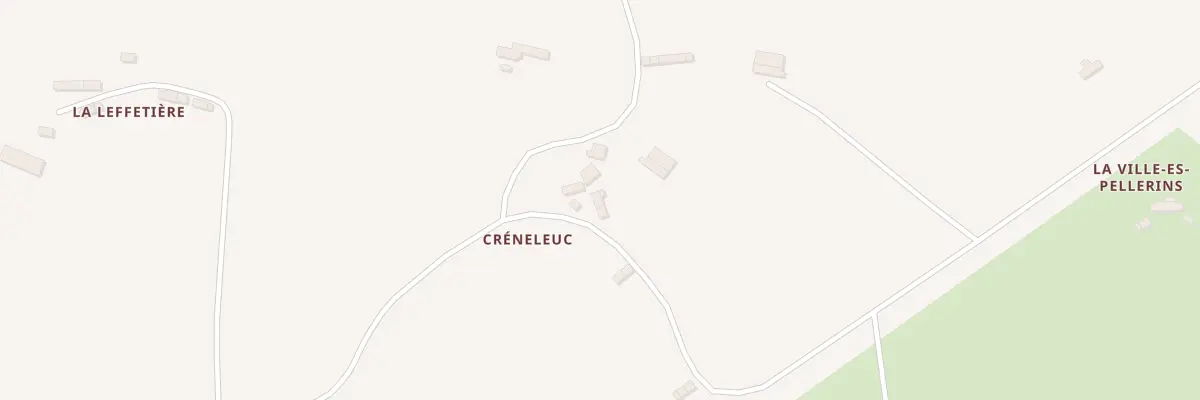 Plan du 5115 Creneleuc à Gomené