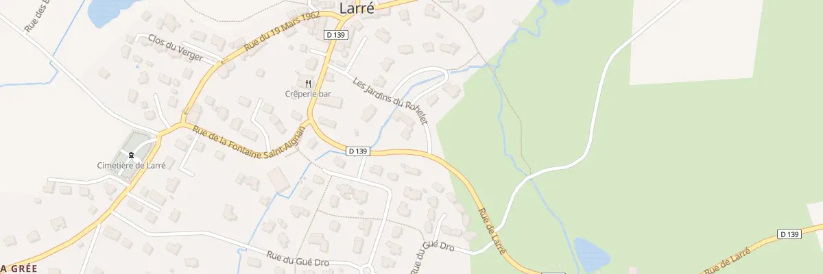Plan du 12 Les Jardins du Rohelet à Larré