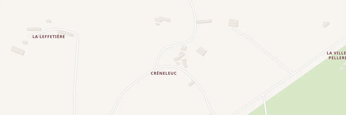 Plan du 5114 Créneleuc à Laurenan