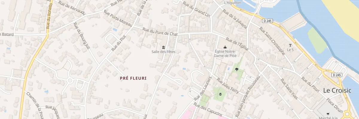 Plan du 7 Rue de Ker Houx (Vc4) au Croisic