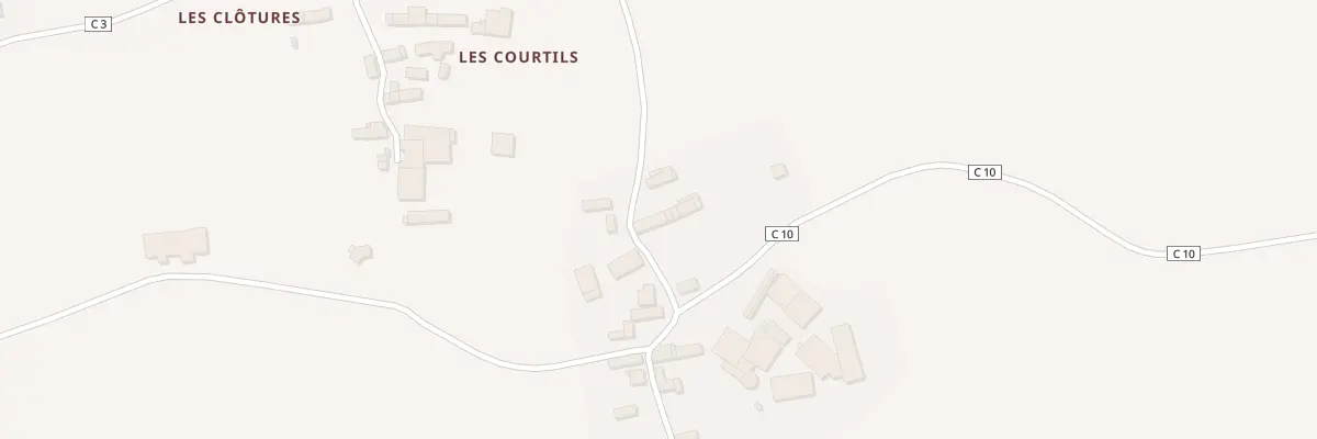 Plan du 16 Launay Gland à La Trinité-Porhoët