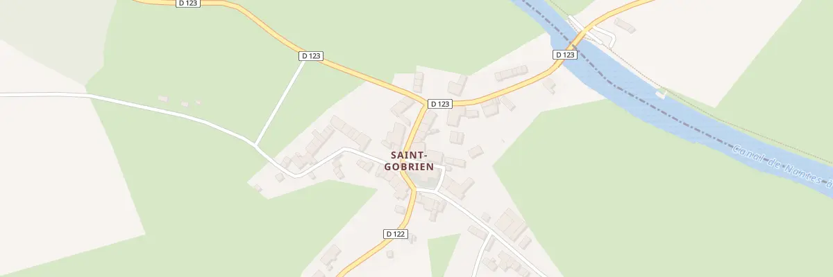 Plan du 5556 Saint Gobrien à Saint-Servant