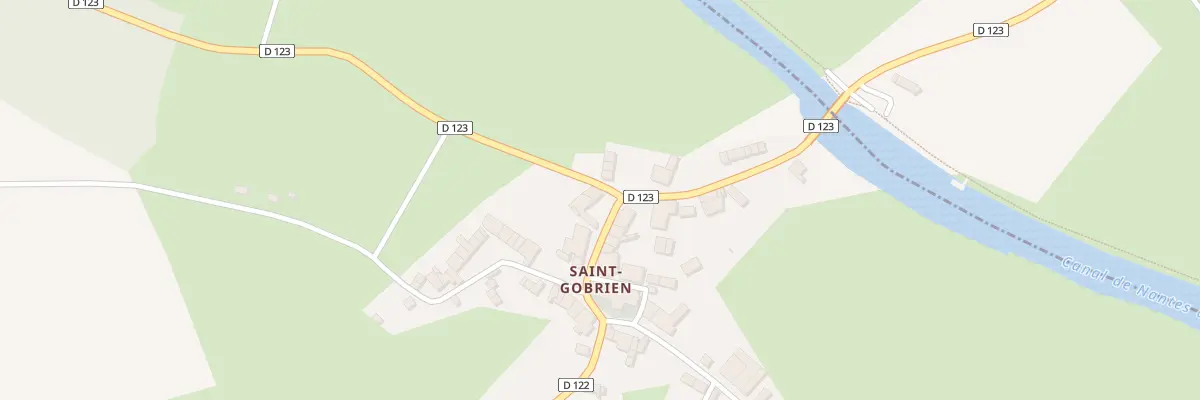 Plan du 5039 Saint Gobrien à Saint-Servant