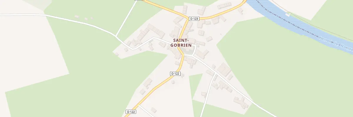 Plan du 5035 Saint Gobrien à Saint-Servant