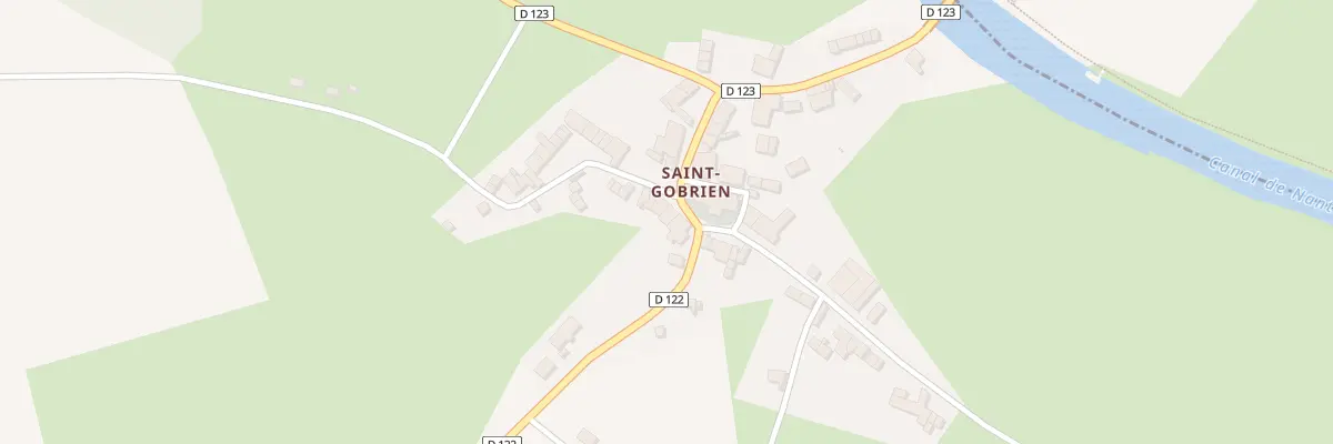Plan du 5028 Saint Gobrien à Saint-Servant