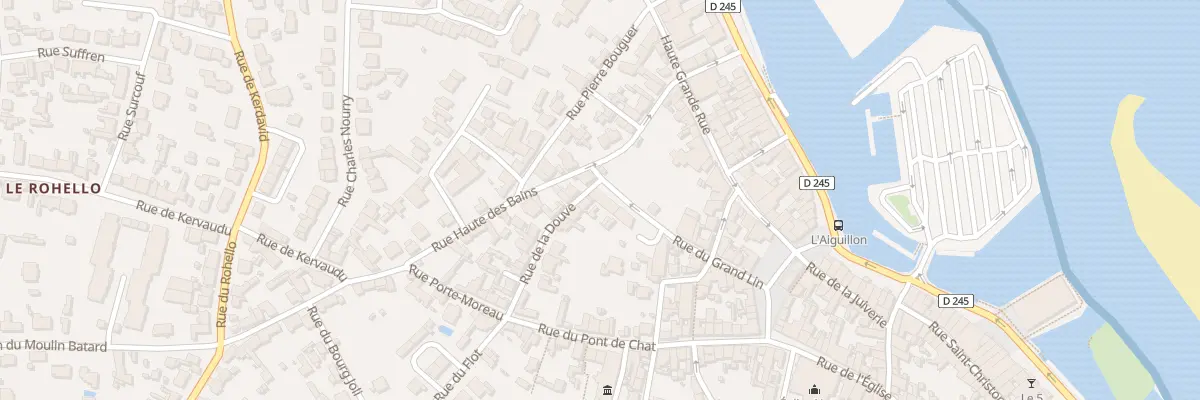 Plan du 1 Rue de la Douve (Vc97) au Croisic