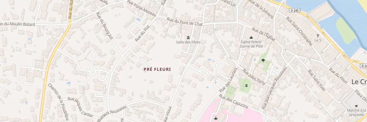 Plan du 20 Rue de Ker Houx (Vc4) au Croisic