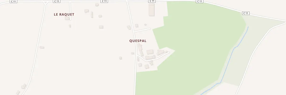 Plan du 5095 Quespal au Cours