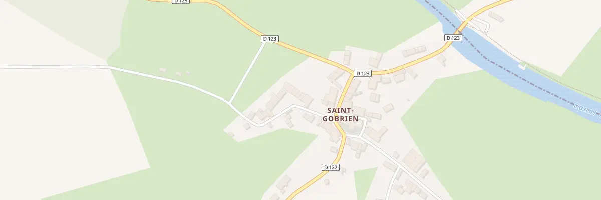 Plan du 5023 Saint Gobrien à Saint-Servant