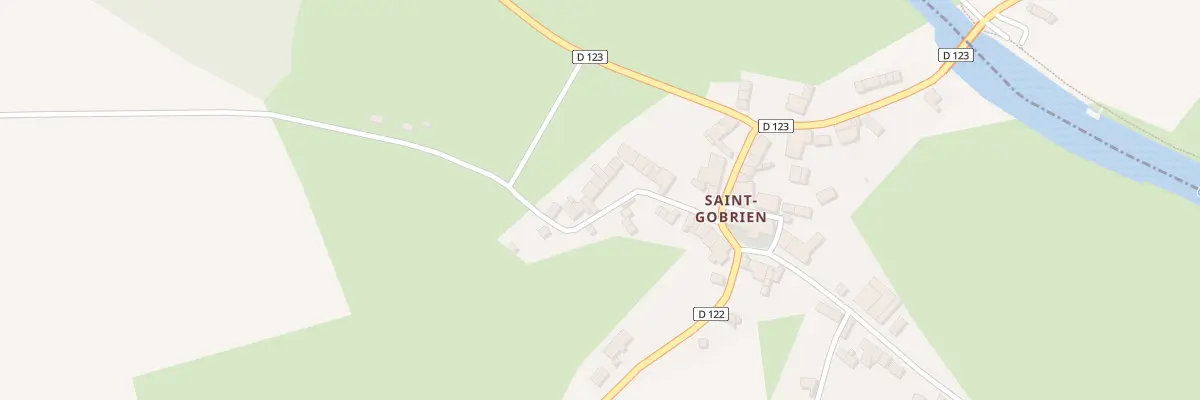 Plan du 5007 Saint Gobrien à Saint-Servant