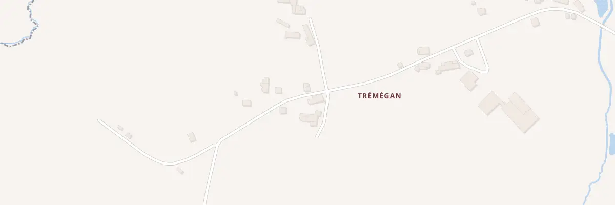 Plan du 5094 Tremegan à Larré