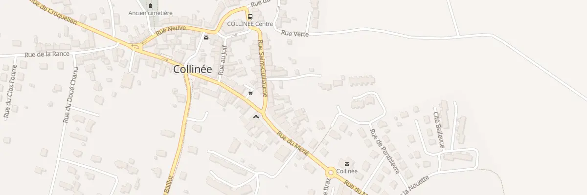 Plan du 4 Rue Saint-Guillaume au Mené