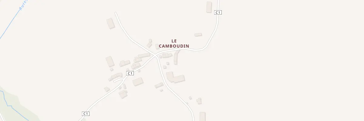 Plan du 10 Le Camboudin à Mohon