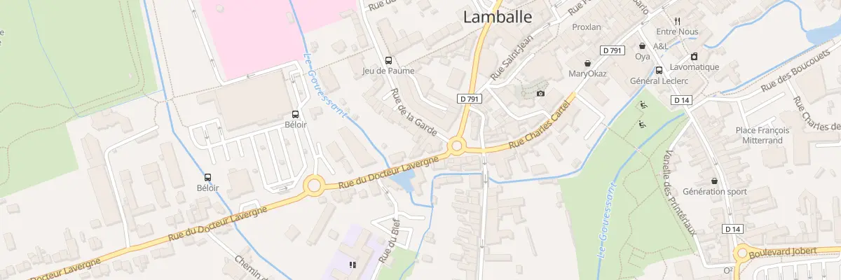 Plan du 3 Rue de la Garde à Lamballe-Armor