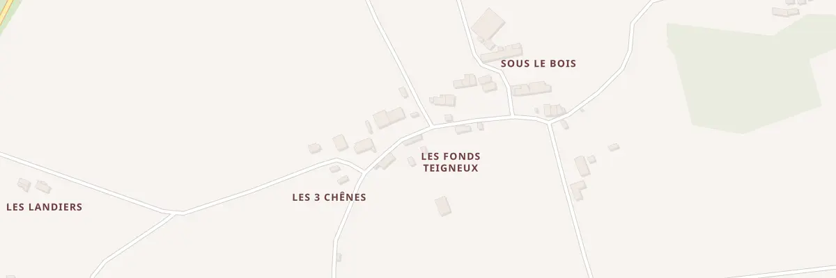 Plan du 6 Tressan à La Trinité-Porhoët