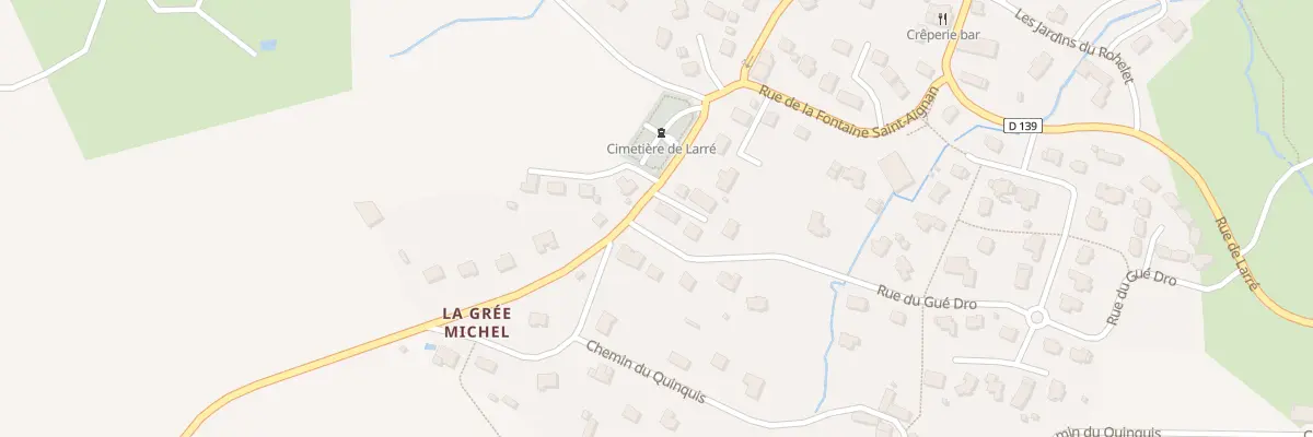 Plan du 5424A La Bande à Larré