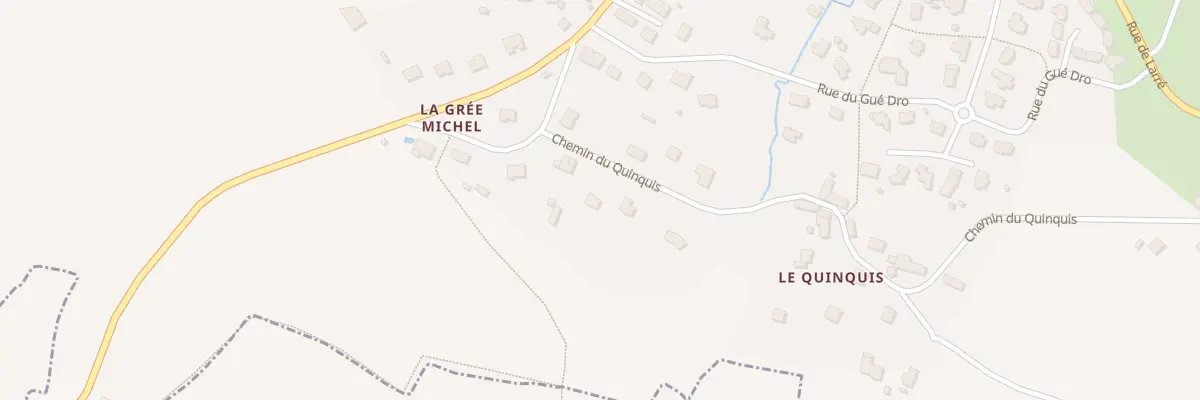 Plan du 10 Rue de la Gree à Larré
