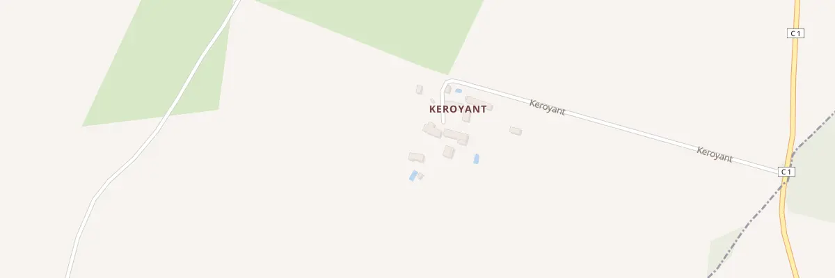 Plan du 5452 Keroyant à Berric
