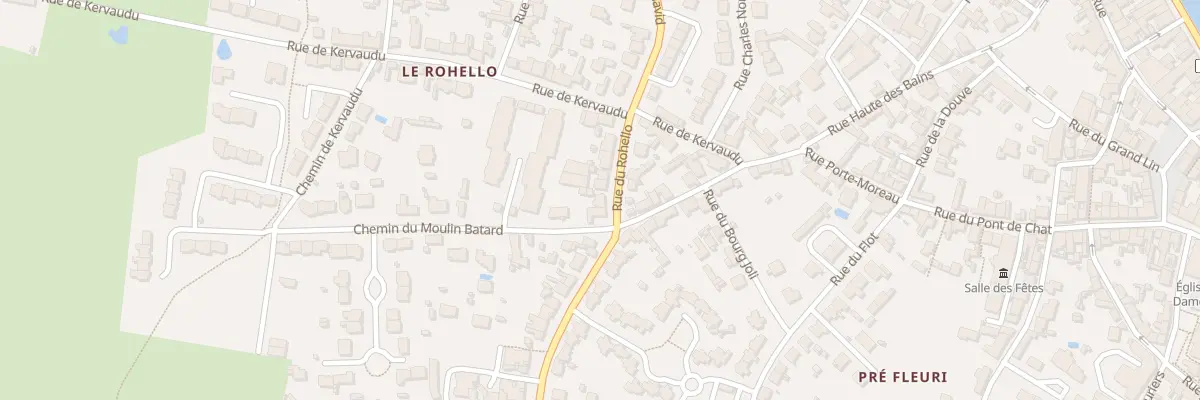 Plan du 10 Rue du Rohello (Vc105) au Croisic