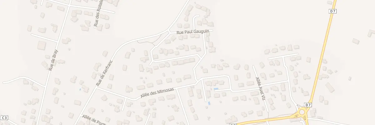 Plan du 20 Rue Claude Monet à Berric