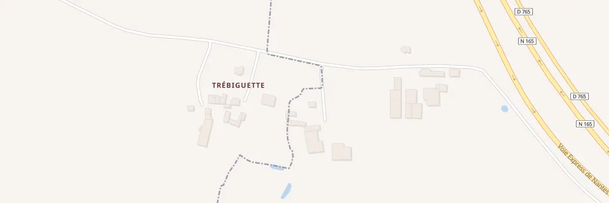 Plan du 6019 Trebiguette à Muzillac