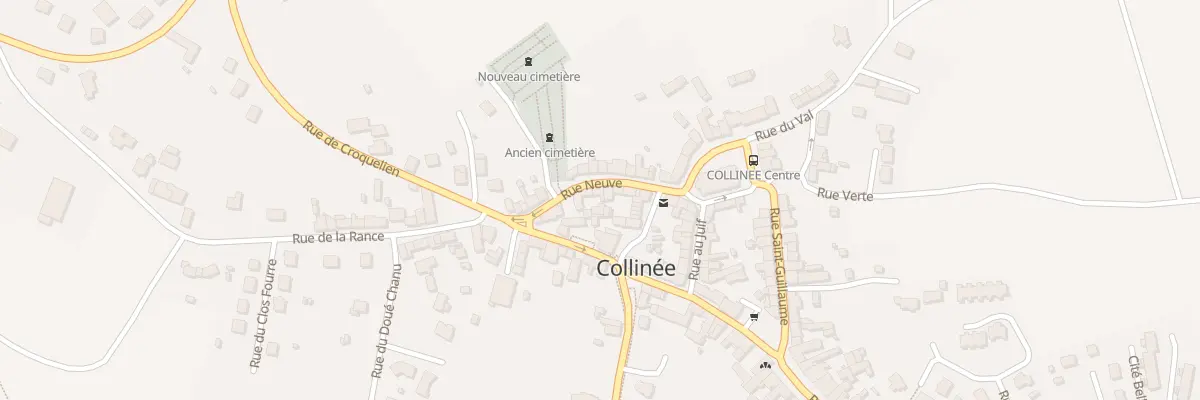 Plan du 8 Rue Neuve au Mené
