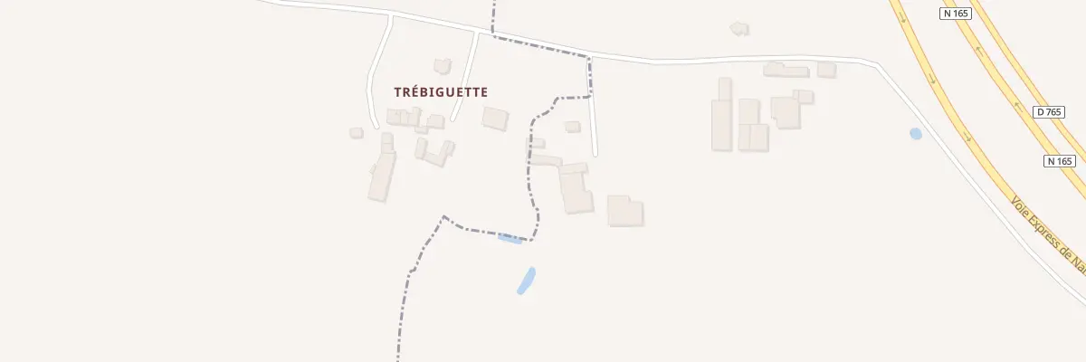 Plan du 5847 Trebiguette à Muzillac