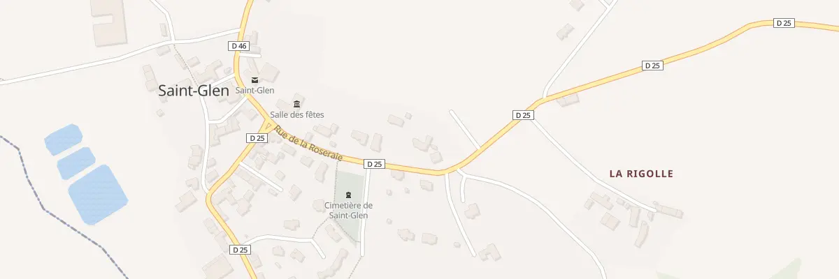 Plan du 9 Rue de la Roseraie à Saint-Glen