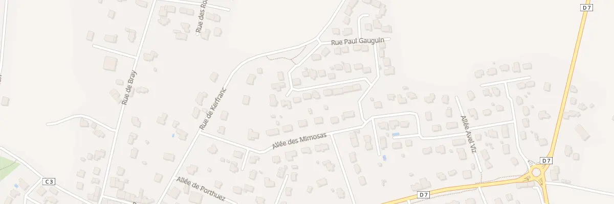Plan du 12 Rue Claude Monet à Berric