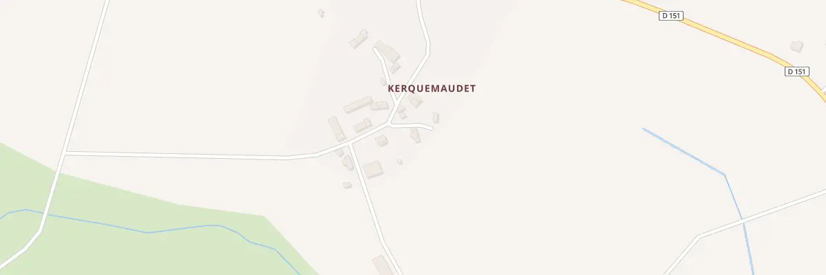 Plan du 5541 Terres de Kerquemaudet à Lizio