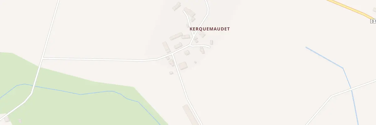 Plan du 95 Kerquemaudet à Lizio