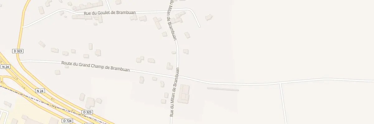 Plan du 5319 Brambuan à La Croix-Helléan